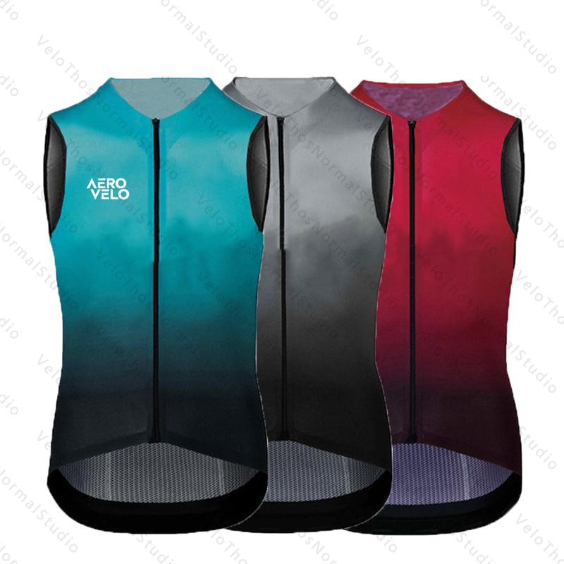 Padded Vest Gilet - เสื้อกั๊กปั่นจักรยาน AERO ปี 2026 ป้องกันลม เสื้อกั๊กกีฬาวิ่ง