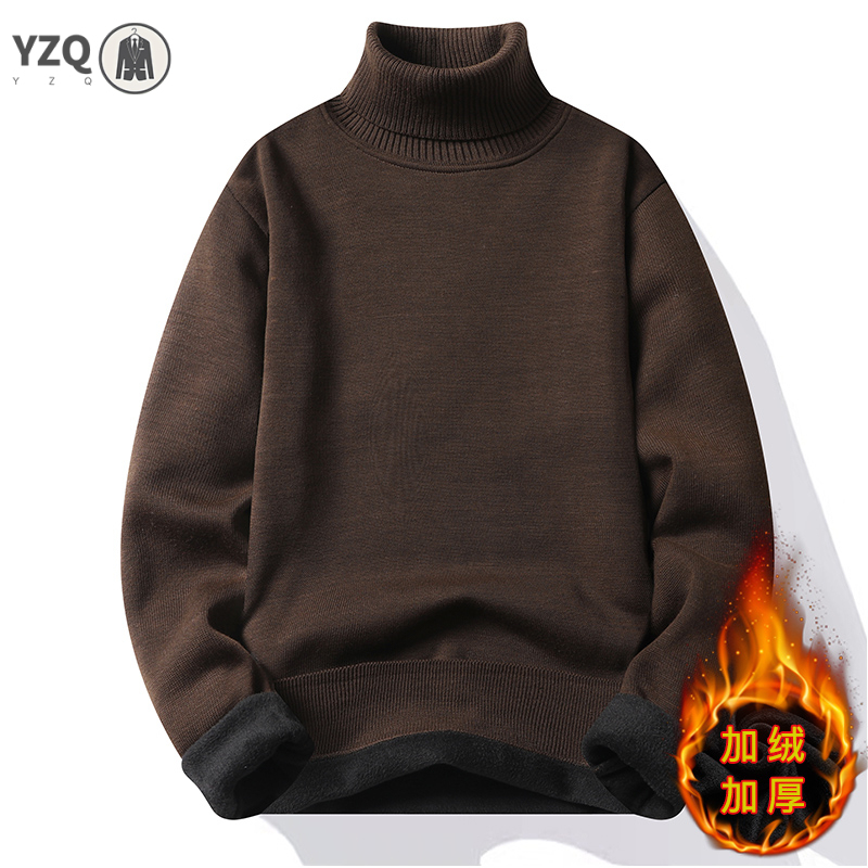 Winter Clothing Trends - เสื้อผ้าผู้ชาย Anti-pilling คุณภาพสูงถักเสื้อคอเต่า SLIM FIT เสื้อแขนยาวสีทึบแนวโน้มเสื้อผ้าผู้ชาย