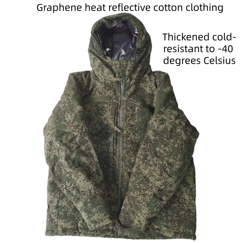 Winter Clothing Gear - เสื้อแจ็คเก็ตยุทธวิธีรัสเซีย ผ้าฝ้าย กันลม กันน้ำ อุ่น หนา