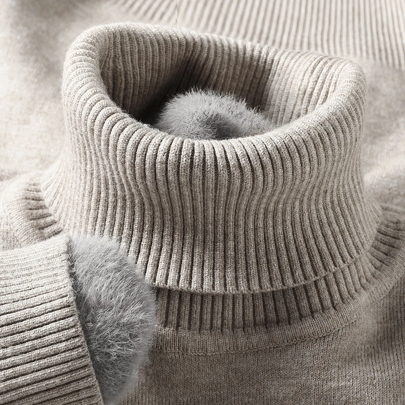 Winter Clothing Trends - Sweatwear Mens Anti-pilling คุณภาพสูงถักเสื้อกันหนาว SLIM FIT