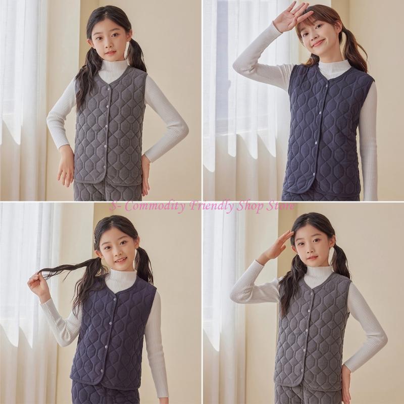85AE เสื้อกั๊กเด็กสำหรับชายหญิ - Padded Vest Gilet บทวิจารณ์และราคา