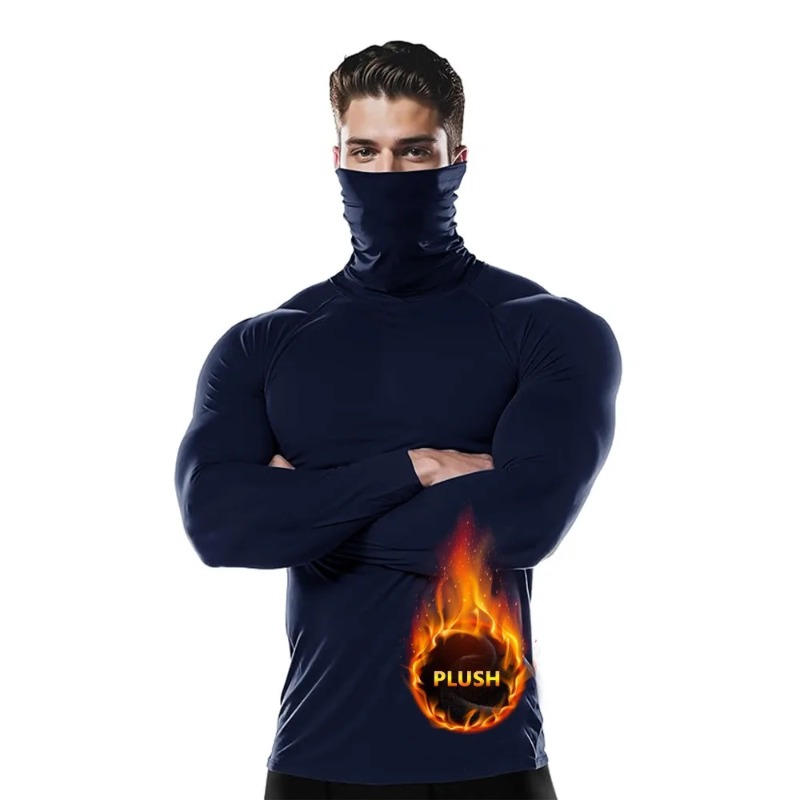 เสื้อฮู้ดผู้ชายผ้าฟลีซสำหรับฤด - Thermal Base Layer บทวิจารณ์และราคา