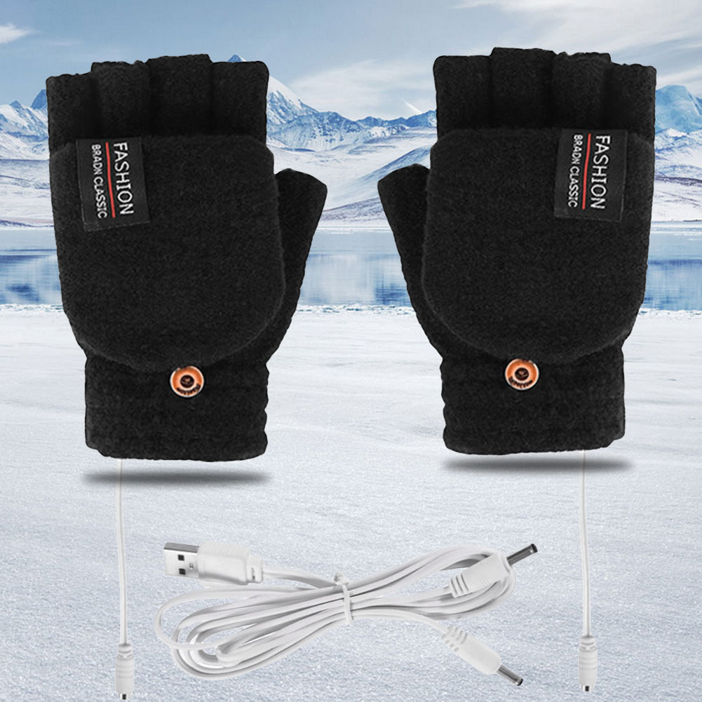 ถุงมืออุ่นมือไฟฟ้าแบบ USB ใช้ซ - Hand Warmer Reusable บทวิจารณ์และราคา
