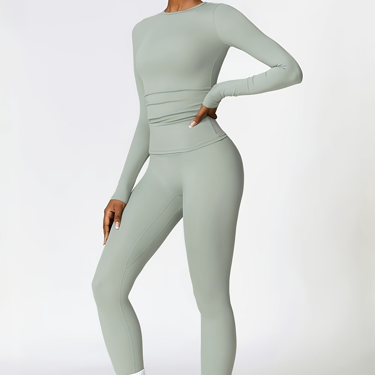 ชุดโยคะรัดรูป แขนยาว สำหรับวิ่ - Winter Clothing For Woman บทวิจารณ์และราคา