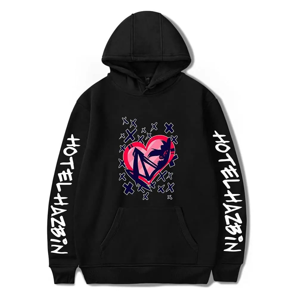 เสื้อฮิปฮอปโอเวอร์ไซส์ Hazbin  - Winter Clothing Gift Ideas บทวิจารณ์และราคา