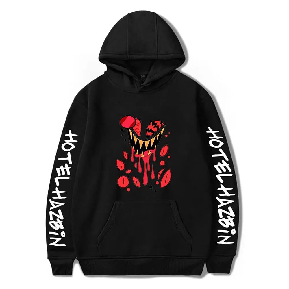 เสื้อฮิปฮอปโอเวอร์ไซส์ Hazbin  - Winter Clothing Gift Ideas บทวิจารณ์และราคา