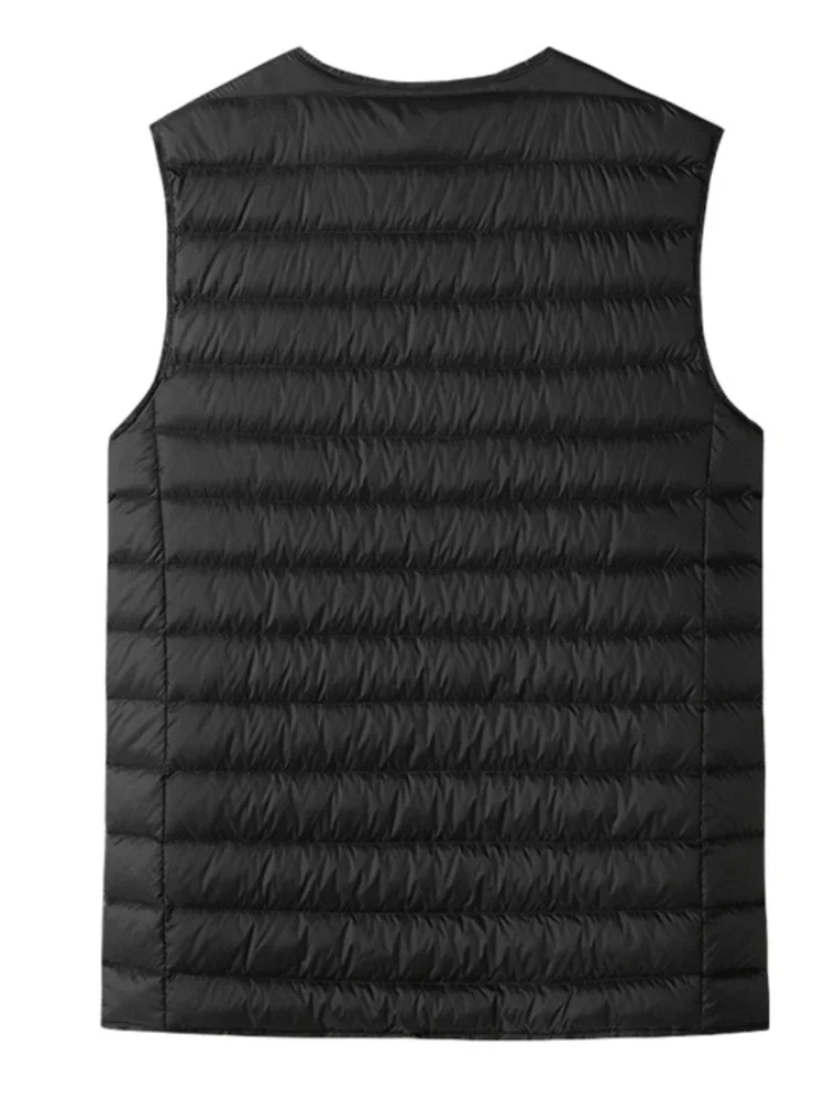 2023 ใหม่ฤดูหนาวVคอชายเสื้อกั๊ - Padded Vest Gilet บทวิจารณ์และราคา