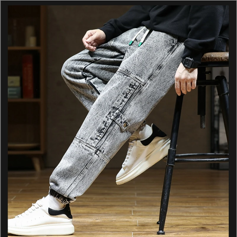 M-8XLกางเกงยีนส์ผู้ชายฤดูใบไม้ - Winter Clothes Shop บทวิจารณ์และราคา