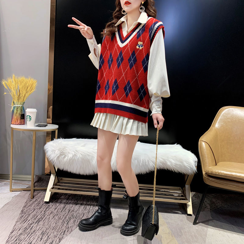 เสื้อกั๊กถักสีแดงสำหรับผู้หญิง - Winter Clothing Trends บทวิจารณ์และราคา