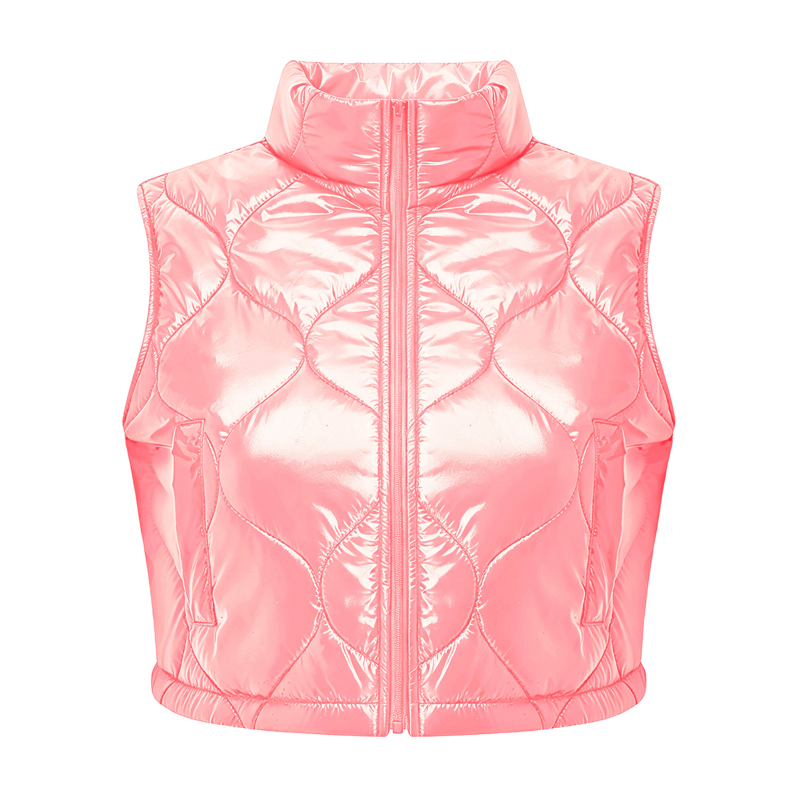 เสื้อโค้ทสั้นสำหรับผู้หญิง เสื - Padded Vest Gilet บทวิจารณ์และราคา
