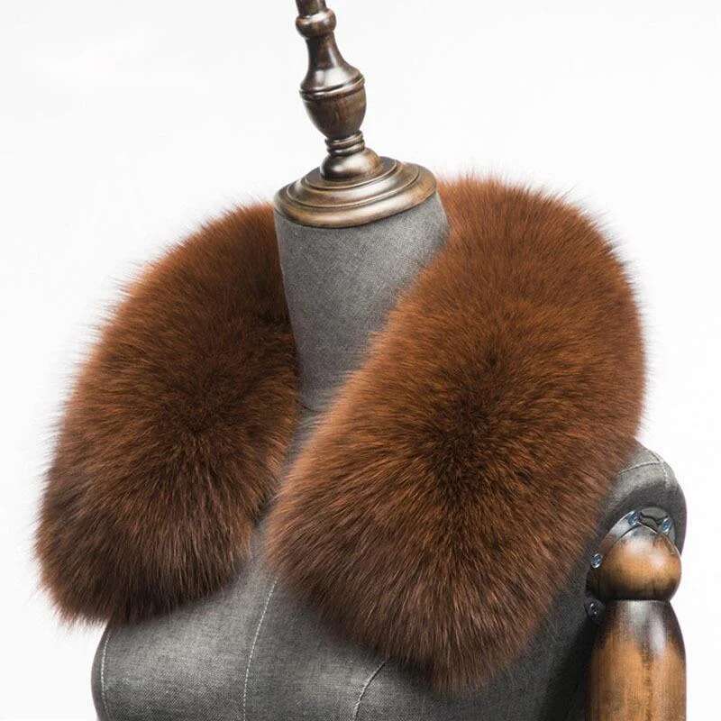 ฤดูหนาวขนสุนัขจิ้งจอกธรรมชาติผ - Winter Clothing Matching บทวิจารณ์และราคา