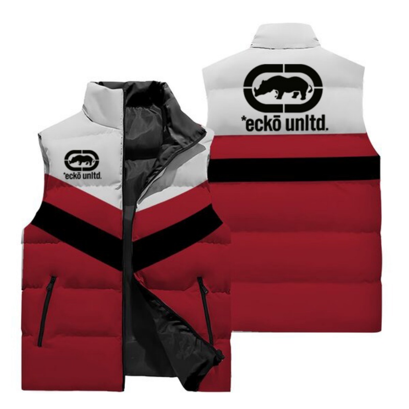 เสื้อกั๊กบุหนาลายเสือดาวโลโก้แ - Padded Vest Gilet บทวิจารณ์และราคา