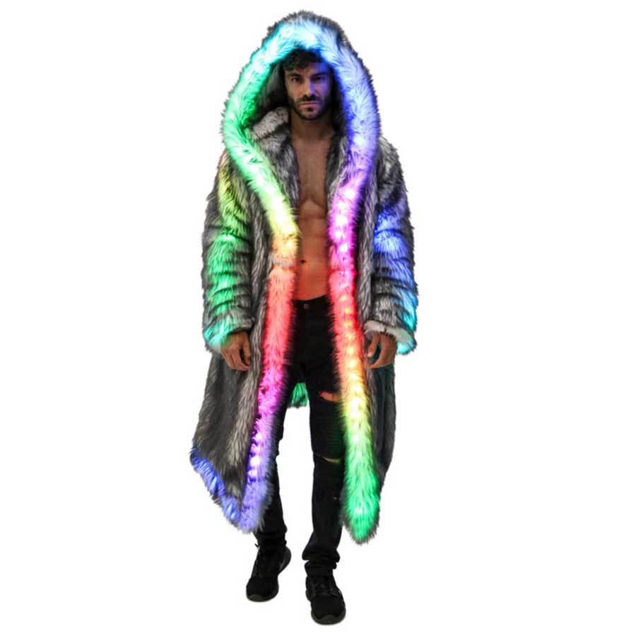 เสื้อขนสัตว์เทียมผู้ชายเสื้อแจ - Winter Clothing Matching บทวิจารณ์และราคา