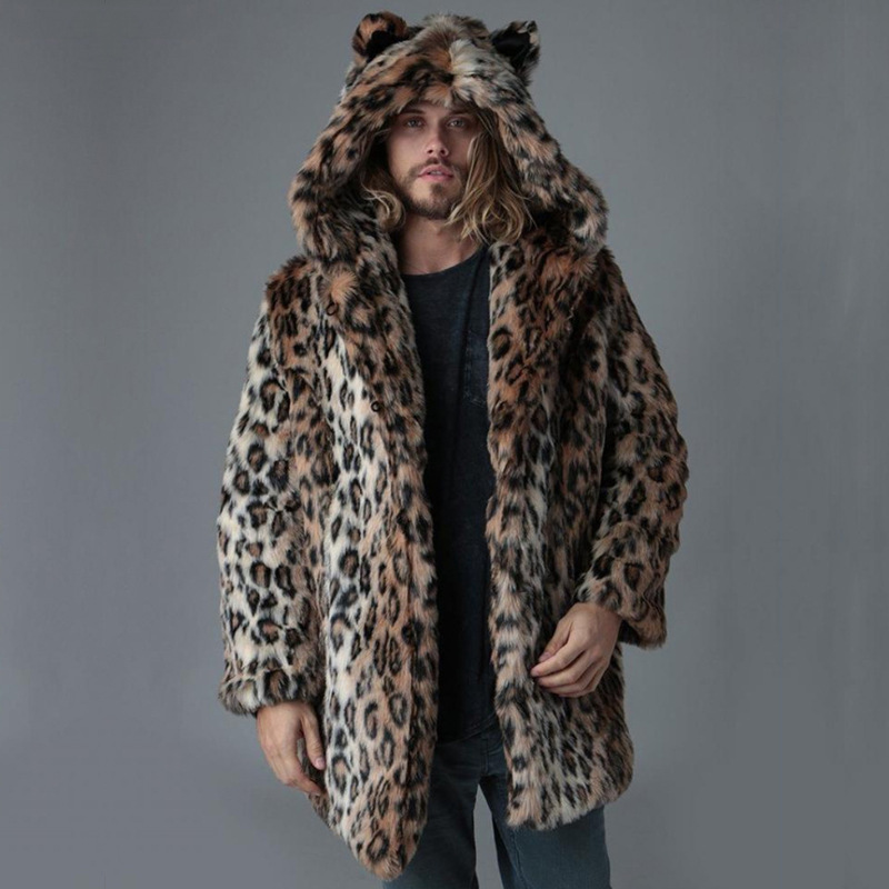 เสื้อแจ็คเก็ตขนเฟอร์เทียมผู้ชา - Winter Clothing Matching บทวิจารณ์และราคา