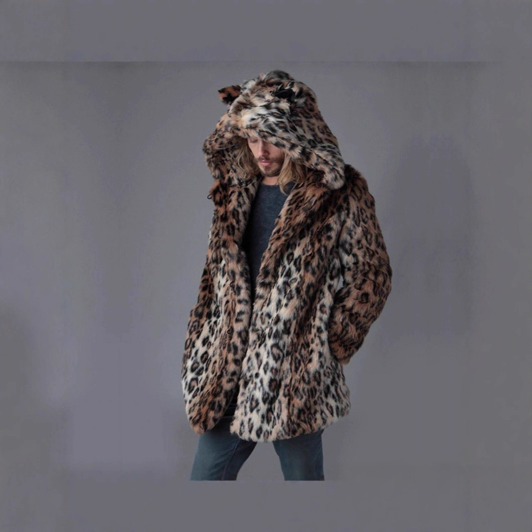 เสื้อแจ็คเก็ตขนเฟอร์เทียมผู้ชา - Winter Clothing Matching บทวิจารณ์และราคา