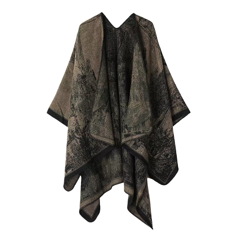 ผ้าคลุมไหล่ถักลายพิมพ์สำหรับผู - Winter Clothing Gift Ideas บทวิจารณ์และราคา