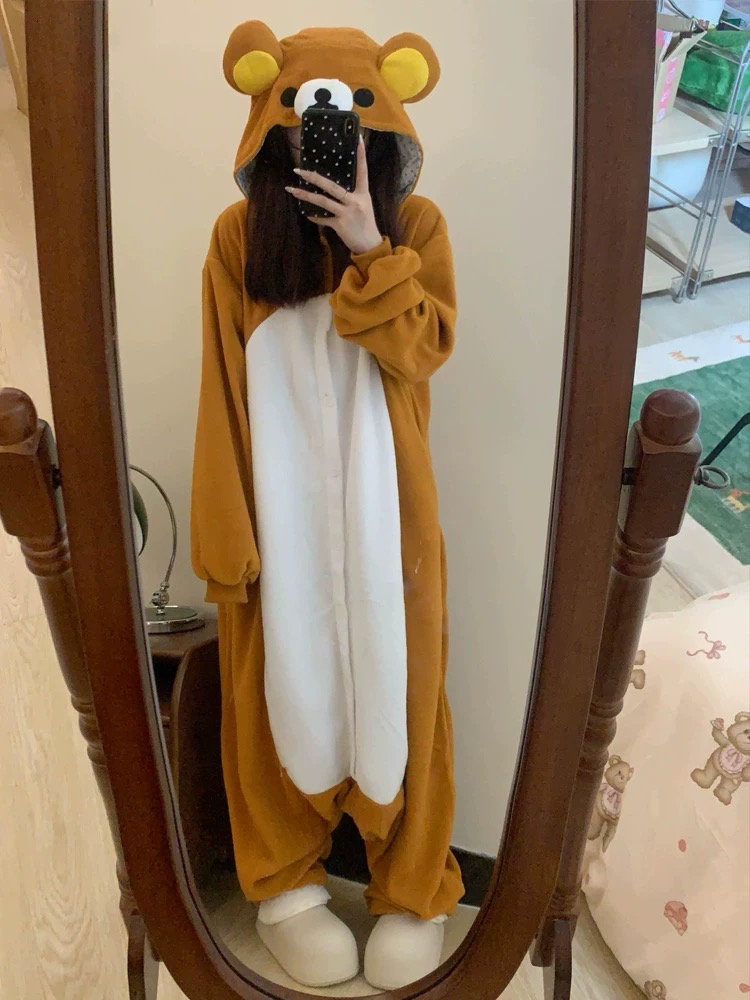 ชุดนอนริลัคคุมะ คิกุรุมิ ชุดคอ - Winter Clothing In Japan บทวิจารณ์และราคา