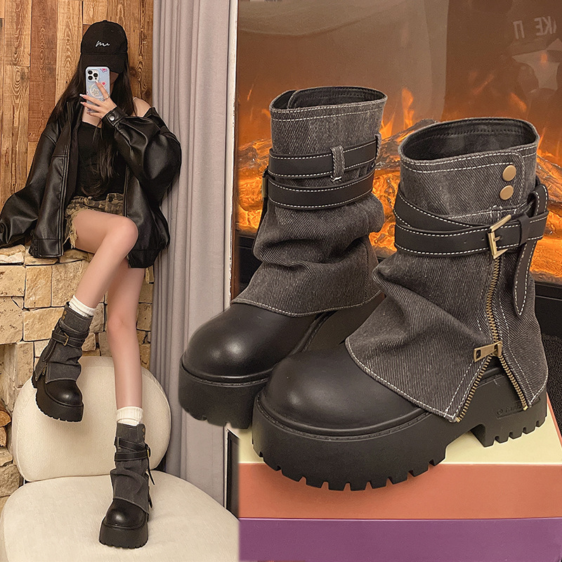 รองเท้าบูทหุ้มข้อสำหรับผู้หญิง - Winter Clothing For Woman บทวิจารณ์และราคา