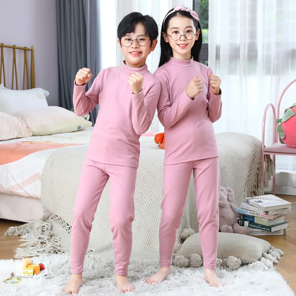 ชุดชั้นในกันหนาวเด็กแบบคอปกกลา - Thermal Base Layer บทวิจารณ์และราคา