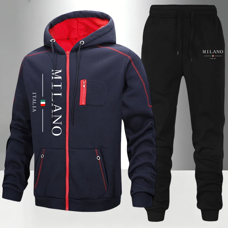 ชุดแฟชั่นผู้ชายสไตล์อิตาลี/เสื - Winter Clothing Matching บทวิจารณ์และราคา